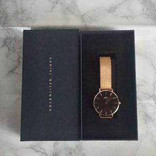 ダニエルウェリントン(Daniel Wellington)の《最終値下げ》【箱つき】ダニエルウェリントン(腕時計)