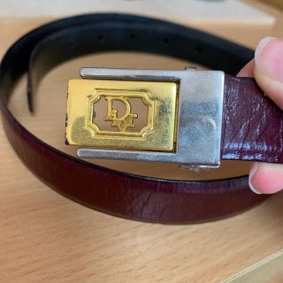 クリスチャンディオール(Christian Dior)のクリスチャンディオール　ベルト　ロゴ　ブラウン トロッター柄　メンズ　Dior(ベルト)