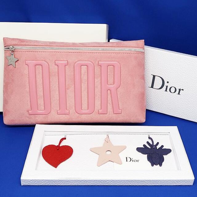 非売品 未使用 Dior ディオール　ポーチ ＆ チャーム