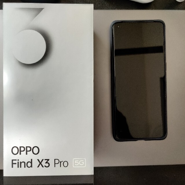 最新作の OPPO - Oppo find x3 pro SIMフリー ブラック 黒 国内版 技適あり スマートフォン本体