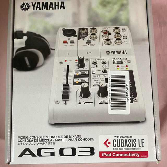 YAMAHA AG03 未使用 即購入大歓迎