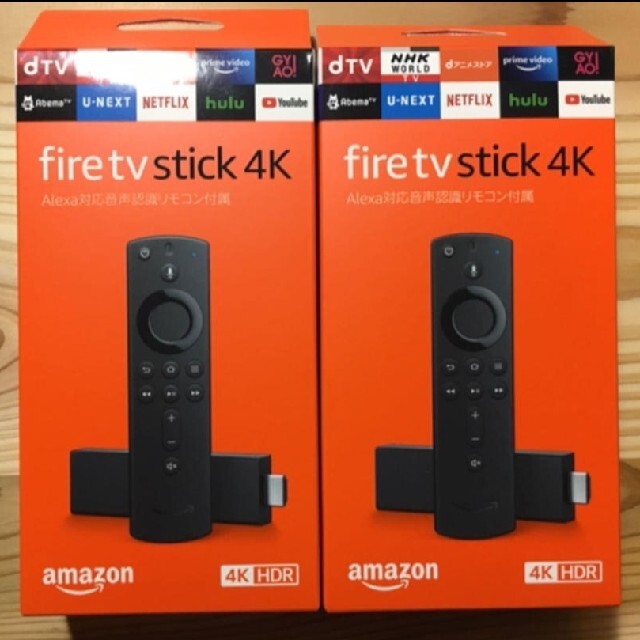 Amazon Fire TV Stick 4K 2個セット