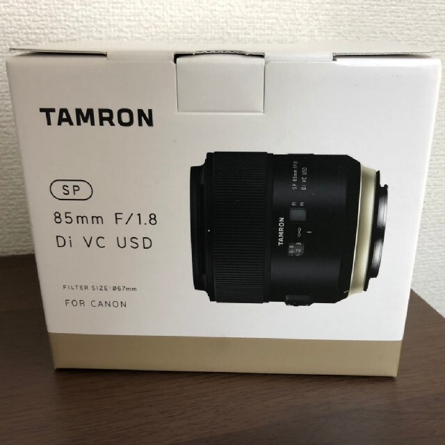TAMRON SP85mm f1.8 canon 元箱付きの通販 by ber73's shop｜タムロンならラクマ - タムロン 単焦点レンズ 国産超激得