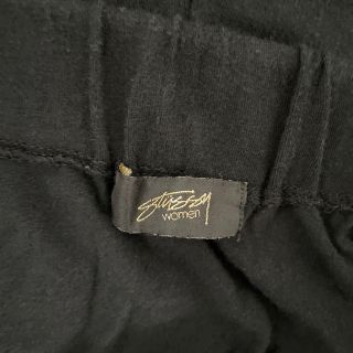 stussy woman オールインワン 肩紐 つなぎ セットアップ ブラック