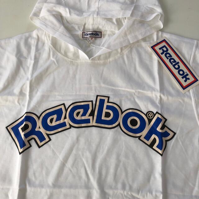 Reebok(リーボック)の＜新品未使用＞Reabok リーボック　半袖パーカー　白　F メンズのトップス(パーカー)の商品写真