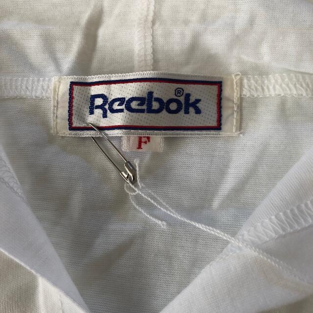 Reebok(リーボック)の＜新品未使用＞Reabok リーボック　半袖パーカー　白　F メンズのトップス(パーカー)の商品写真