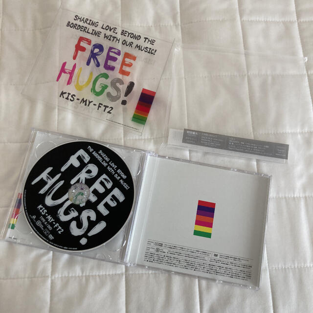 キスマイ FREE HUGS! 初回A CDなし エンタメ/ホビーのCD(ポップス/ロック(邦楽))の商品写真