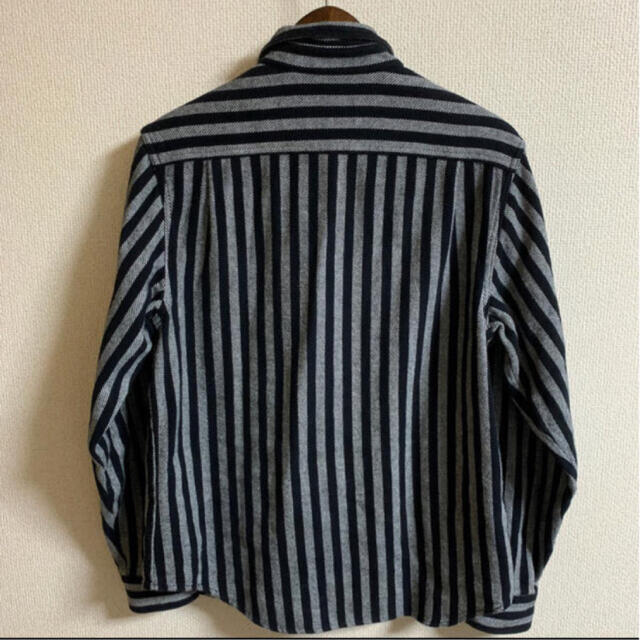 Supreme Stripe Heavyweight Flannel ネルシャツ