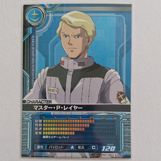 BANDAI - ガンダムカードビルダー0083 マスター・P・レイヤーの BANDAI - ガンダムカードビルダー0083 マスター・P・レイヤーの