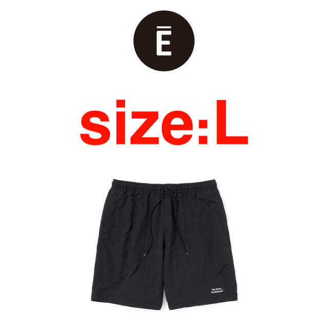 エンノイ ENNOY NYLON SHORTS Lサイズ BLACK 有名ブランド www.gold
