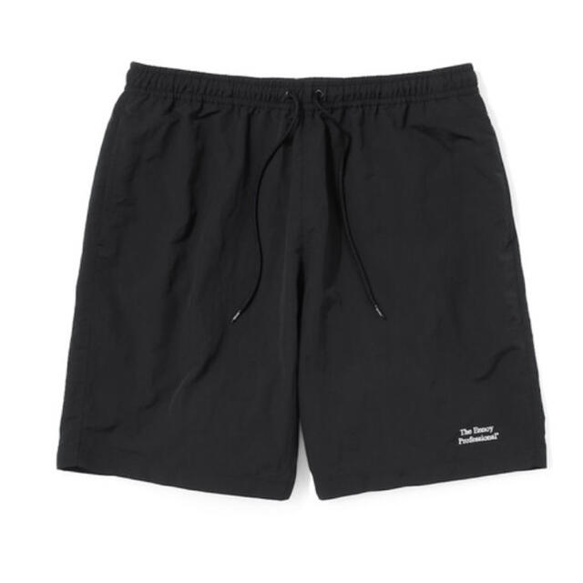 1LDK SELECT(ワンエルディーケーセレクト)のエンノイ ENNOY NYLON SHORTS Lサイズ BLACK メンズのパンツ(ショートパンツ)の商品写真