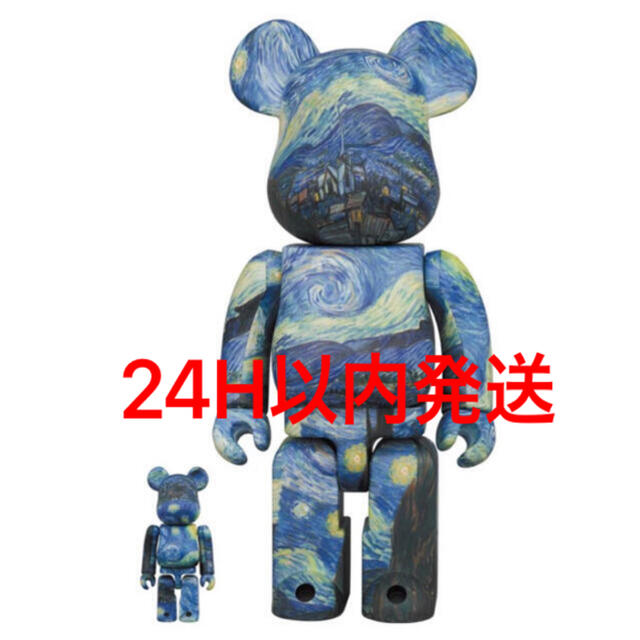 Vincent van Gogh  BE@RBRICK 100％ & 400％ハンドメイド