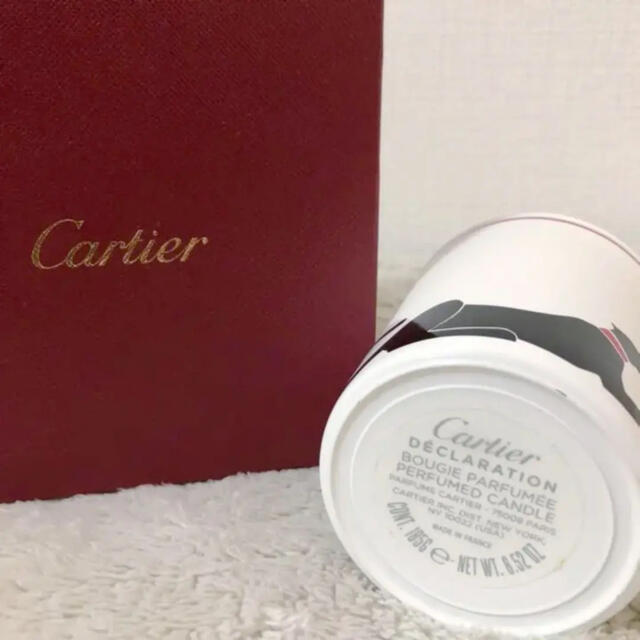 Cartierカルティエ非売品ノベルティアロマキャンドルフレグランス香水陶器