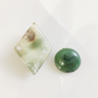 Vintage ＊ green earring set(イヤリング)