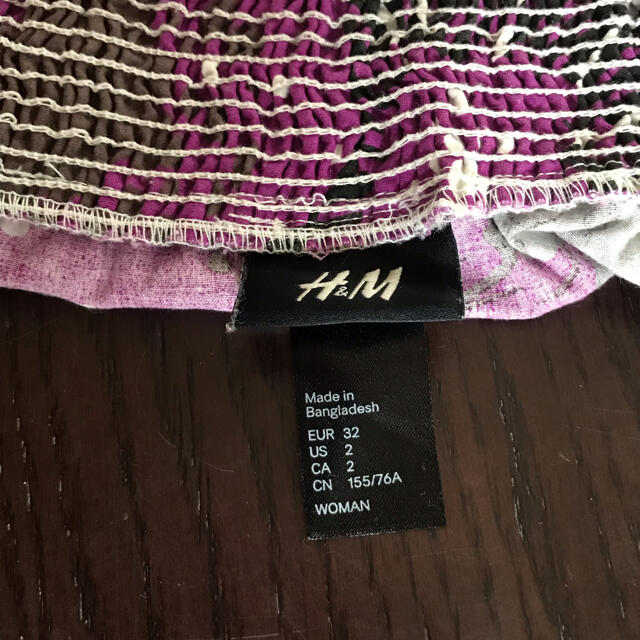 H&M(エイチアンドエム)の♡マイキー様　専用♡ ミニワンピース🌸 レディースのワンピース(ミニワンピース)の商品写真