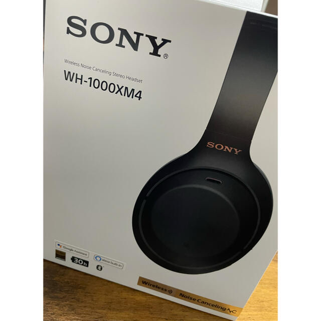 SONY WH-1000XM4 ワイヤレスヘッドホン ブラック-