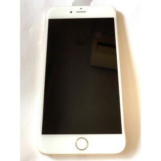 アップル(Apple)のiphone6 plus 64GB ゴールド AU(スマートフォン本体)