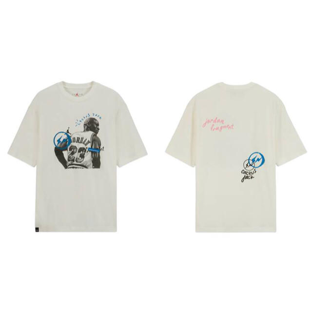 FRAGMENT(フラグメント)の【L】Jordan TravisScott Fragment Tee White メンズのトップス(Tシャツ/カットソー(半袖/袖なし))の商品写真