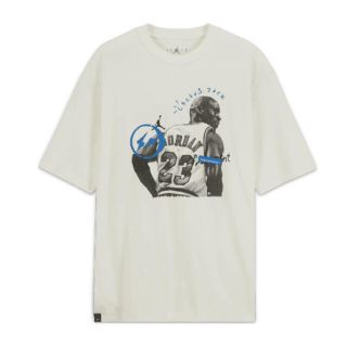 フラグメント(FRAGMENT)の【L】Jordan TravisScott Fragment Tee White(Tシャツ/カットソー(半袖/袖なし))