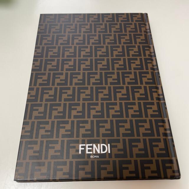 FENDI(フェンディ)のSPUR付録  FENDIノート、ステッカー インテリア/住まい/日用品の文房具(ノート/メモ帳/ふせん)の商品写真