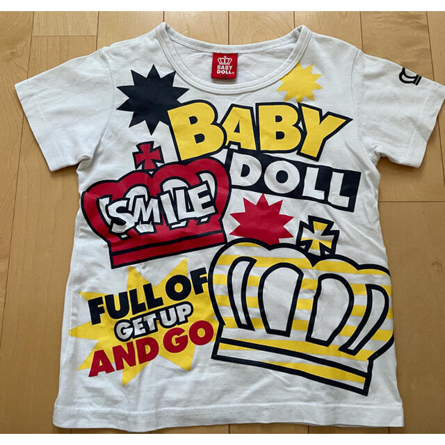 BABYDOLL(ベビードール)のBABYDOLL Tシャツ120cm 2枚セット キッズ/ベビー/マタニティのキッズ服男の子用(90cm~)(Tシャツ/カットソー)の商品写真