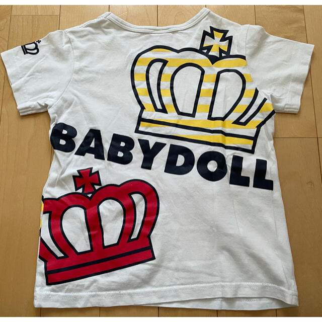 BABYDOLL(ベビードール)のBABYDOLL Tシャツ120cm 2枚セット キッズ/ベビー/マタニティのキッズ服男の子用(90cm~)(Tシャツ/カットソー)の商品写真