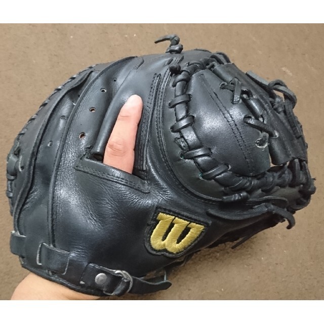 wilson(ウィルソン)のWilson ウィルソン  一般 軟式用  キャッチャーミット スポーツ/アウトドアの野球(グローブ)の商品写真