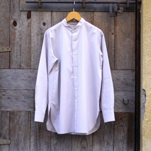 auralee WASHED FINX TWILL SHIRTS