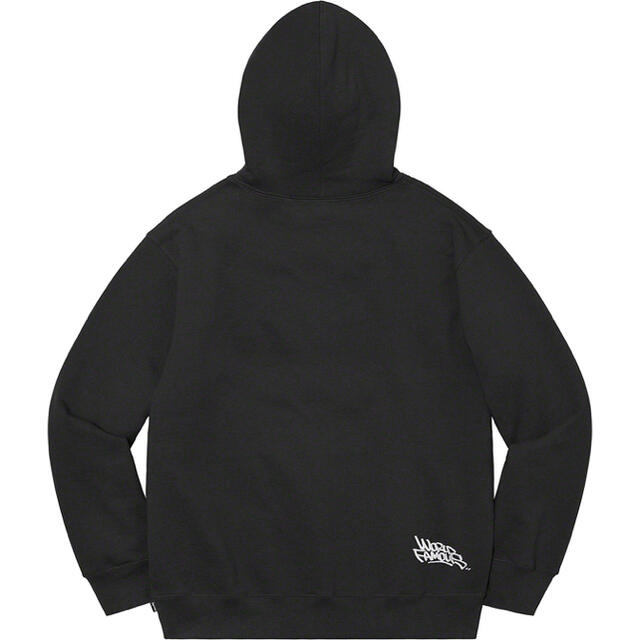 21SS Supreme Handstyle Hooded パーカー L