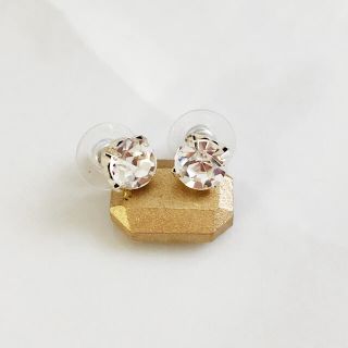 Retro ＊ clear studs pierce(ピアス)