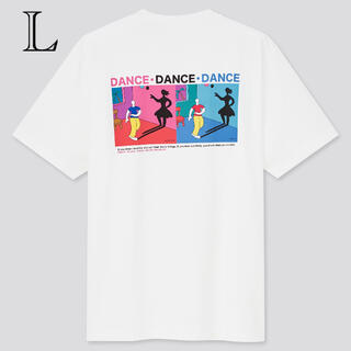 ユニクロ(UNIQLO)の新品　村上春樹　ユニクロ　ダンス・ダンス・ダンス　グラフィックTシャツ　Lサイズ(Tシャツ/カットソー(半袖/袖なし))
