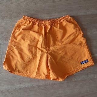 パタゴニア(patagonia)の21年製 patagonia パタゴニア バギーズ ショーツ オレンジ Sサイズ(ショートパンツ)