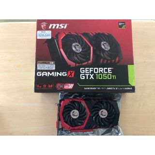 MSI GTX1050Ti GAMING X 4G(PCパーツ)