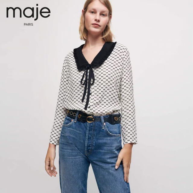 ❤️maje2021新作　新品　ブラウス　綺麗上品