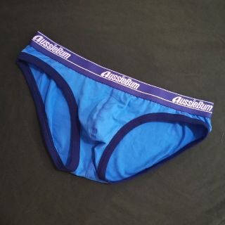 オージーバム(aussieBum)のaussieBumブリーフ青M+ジョック(その他)