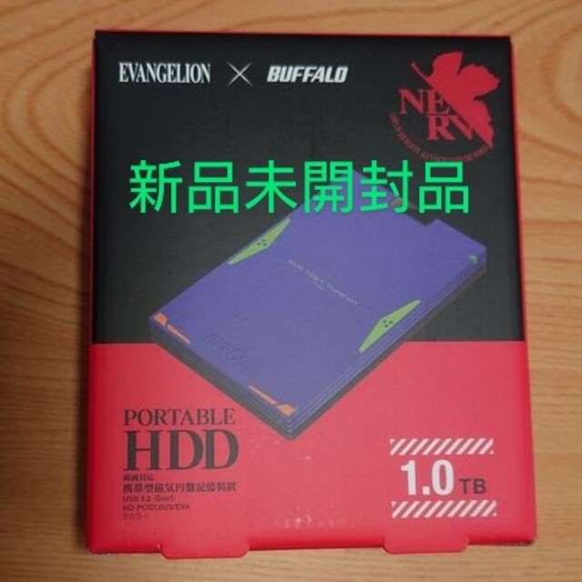 エヴァ BUFFALO ポータブルHDD HD-PCG1.0U3/EVA