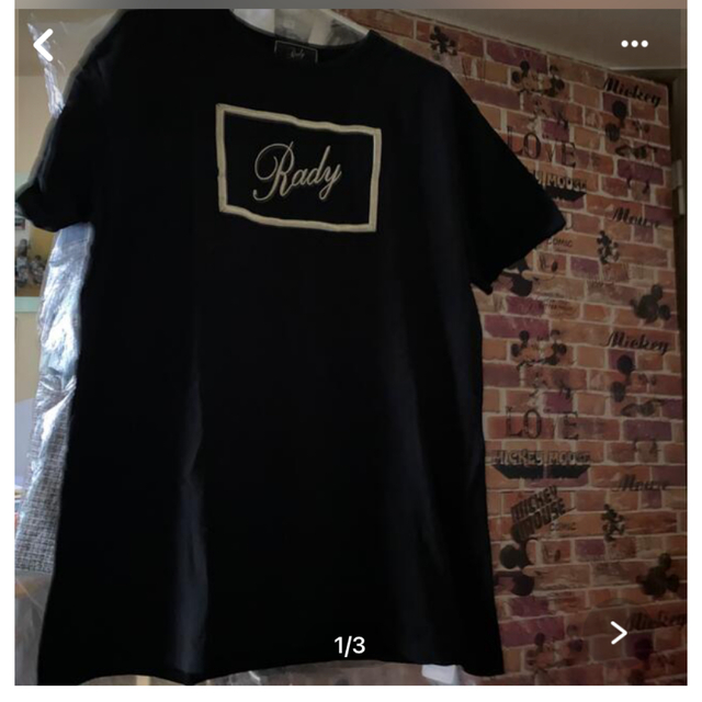 Rady(レディー)のレディー　シンデレラフレームTシャツ レディースのトップス(Tシャツ(半袖/袖なし))の商品写真