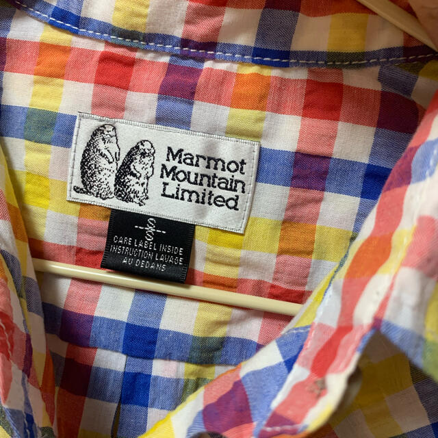 MARMOT(マーモット)の半袖シャツ　Marmot レディース  カラフルギンガムチェック レディースのトップス(シャツ/ブラウス(半袖/袖なし))の商品写真