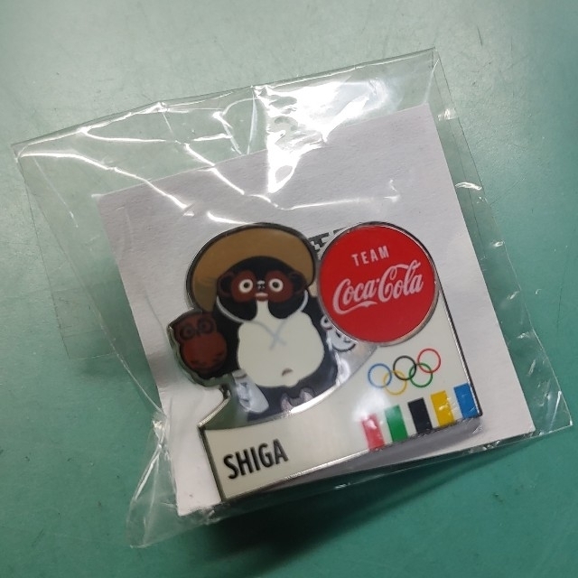 コカ・コーラ(コカコーラ)のコカ・コーラ　ご当地ピンバッジ(滋賀県) エンタメ/ホビーのコレクション(ノベルティグッズ)の商品写真