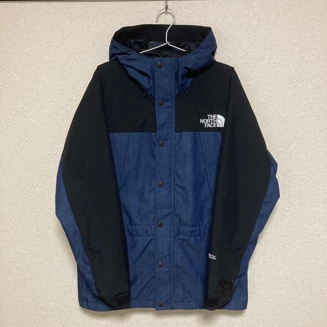 美品 ノースフェイス マウンテンライトデニムジャケット Mサイズ タグ