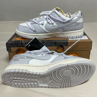 ナイキ(NIKE)のOff-White×Nike Dunk  Low “The 50” Lot49(スニーカー)