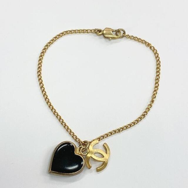 CHANEL シャネル ココマーク ハート ブレスレット アクセサリー CHANEL シャネル ココマーク ハート ブレスレット アクセサリー