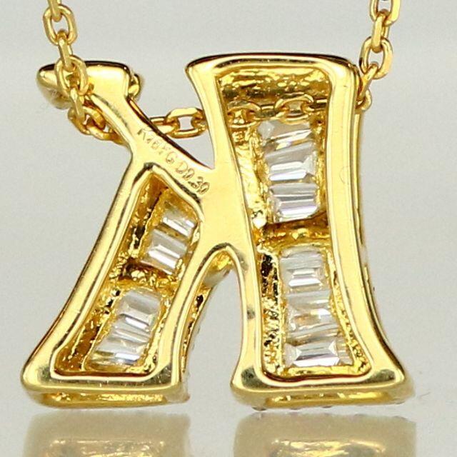 K18／アルファベット?・ダイヤモンド・デザインネックレス/YS0203の通販 by ハクサン｜ラクマ 好評得価
