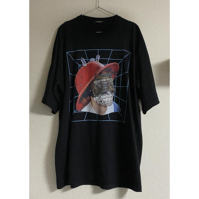 UNDERCOVER BIGSIZE TEE FACE BLACK 2