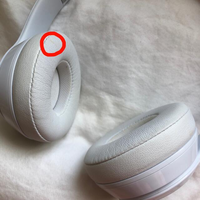 Beats by Dr Dre(ビーツバイドクタードレ)のBeats Solo3 Wireless Gloss White  スマホ/家電/カメラのオーディオ機器(ヘッドフォン/イヤフォン)の商品写真