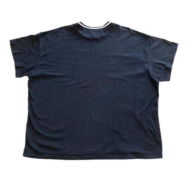 ラスボア デカロゴ Tシャツ XL ゆるだぼ オーバーサイズ ブラック 黒 メンズのトップス(Tシャツ/カットソー(半袖/袖なし))の商品写真