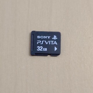プレイステーションヴィータ(PlayStation Vita)のPS VITA 純正メモリーカード　32ＧＢ(その他)
