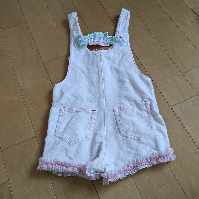 EARTHMAGIC(アースマジック)の女のコ　オーバーオール キッズ/ベビー/マタニティのキッズ服女の子用(90cm~)(その他)の商品写真