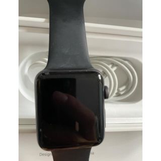 アップルウォッチ(Apple Watch)のApple Watch series3.   42mm(腕時計(デジタル))