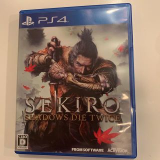 SEKIROお値下げ不可　SHADOWS DIE TWICE PS4(家庭用ゲームソフト)